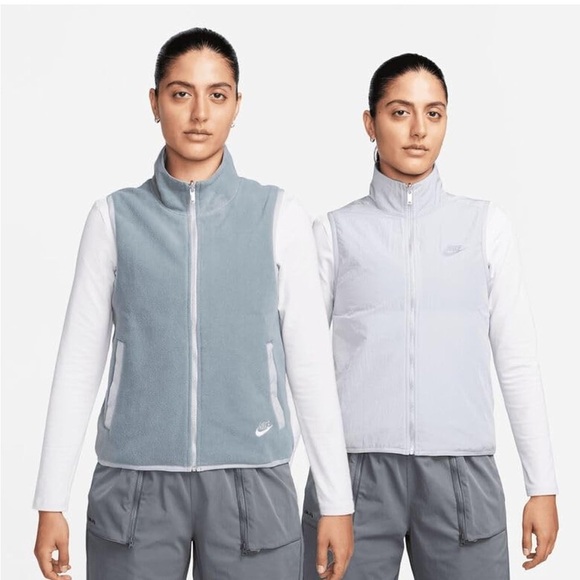 NWT Nike Women's Light Gray/Purple Vest Size XS - Picture 4 of 6